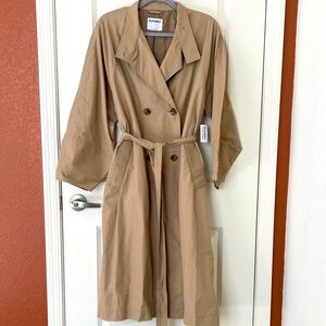 ✨NWT Old Navy Women's Nylon Trench Coat. Size S🤎